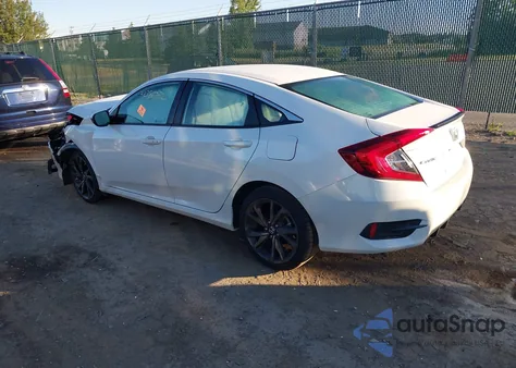 2021 Honda Civic Sport from USA, damaged, VIN 2HGFC2F8XMH509669